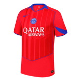 Authentic PSG Third Away Soccer Jersey 25/26 Red